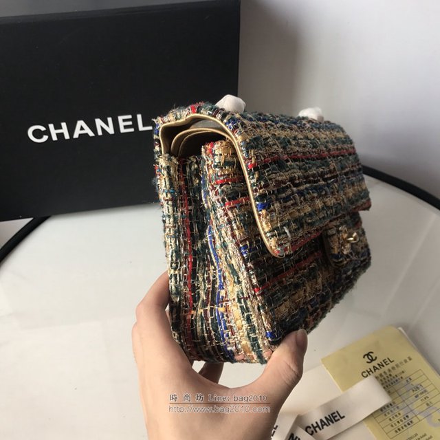 Chanel女包 1112 香奈兒18春夏爆款 新款珠片包 Chanel斜挎休閒時尚女包 香奈兒鏈條包  djc3258